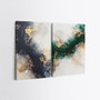 Wallity 2KNV4356 Lienzos Decorativos de 50 x 70 cm (2 Piezas)